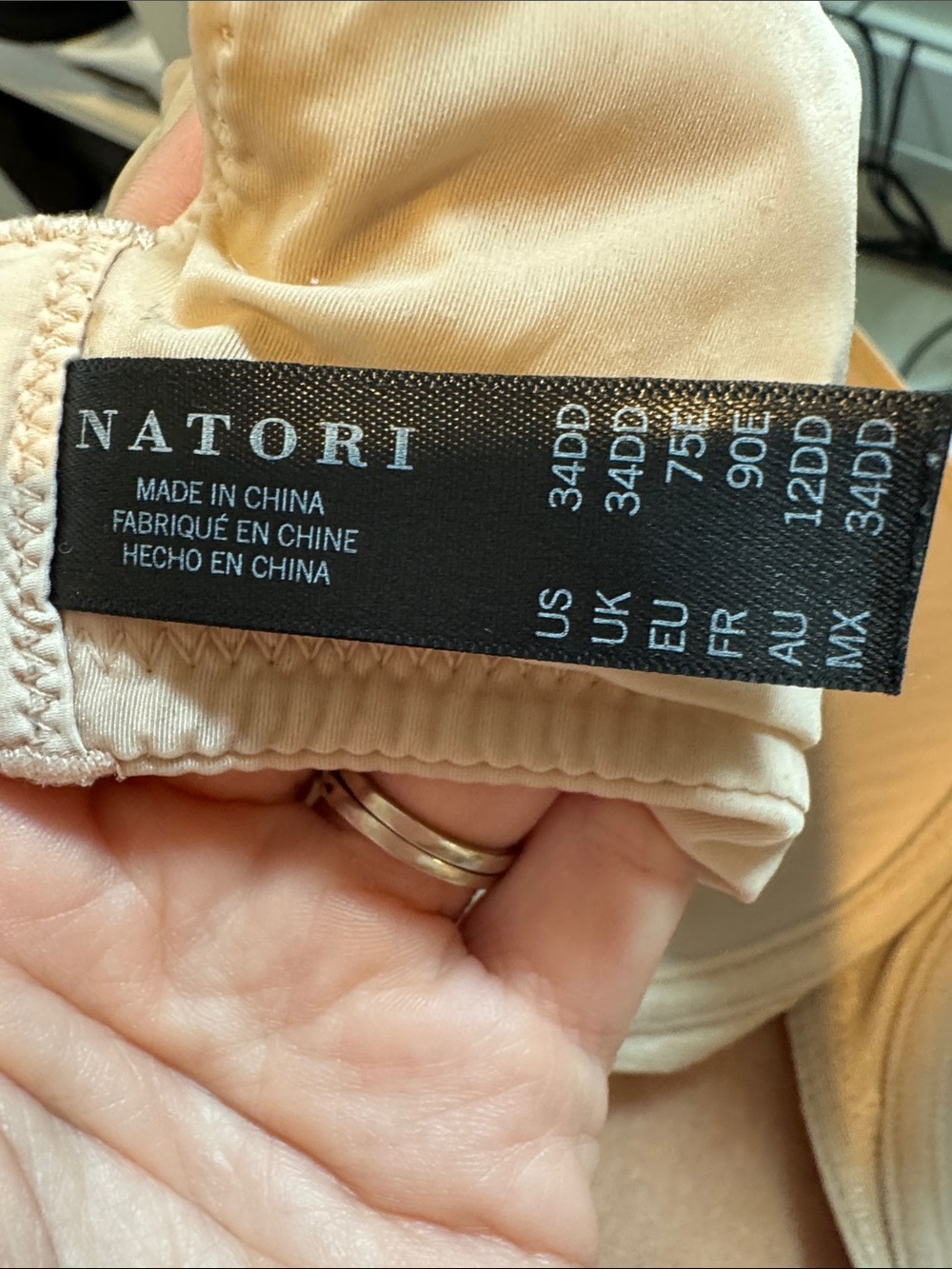 NWOT - Natori Cloud Comfort Back Smoothing T-Shirt Bra 34DDD - Picture 4 of 4